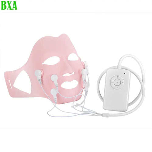 MR097 LED-Gesichtsmaske Rotlichttherapie Vibrationsmassage Facelifting 1